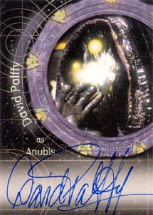 David Palffy as Anubis Autographs