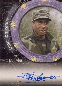 Dion Johnstone as Lt. Tyler Autographs