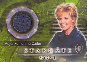 Major Samantha Carter Costume card/Relic Card