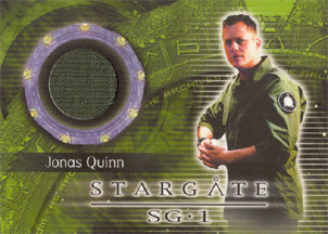 Jonas Quinn Costume card/Relic Card