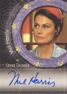 Mel Harris as Oma Desala Autograph card