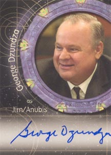 George Dzundza as Jim/Anubis Autograph card