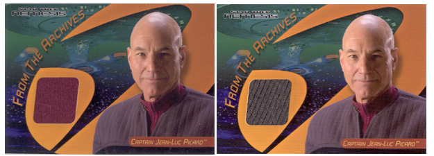 Captain Jean-Luc Picard Costume card