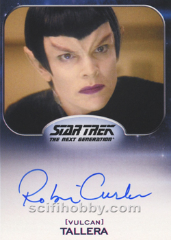 Robin Curtis as Tallera Aliens Expansion Autograph card
