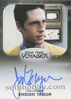 Jad Moger as Ensign Tabor Aliens Expansion Autograph card