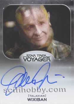 James Nardini as Wixiban Aliens Expansion Autograph card
