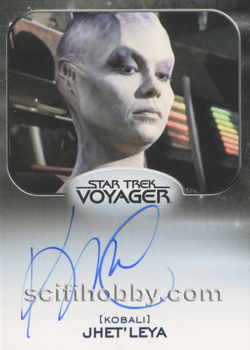 Kim Rhodes as Jhet'leya Aliens Expansion Autograph card