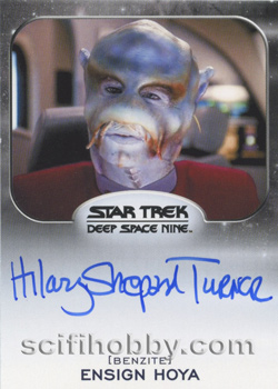 Hilary Shepard as Hoya Aliens Expansion Autograph card