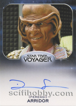 Dan Shor as Arridor Aliens Expansion Autograph card