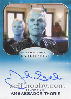 Joel Swetow as Ambassador Thoris Aliens Expansion Autograph card