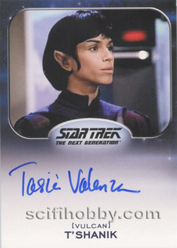 Tasia Valenza as T'Shanik Aliens Expansion Autograph card