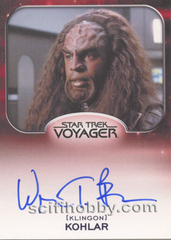 Wren T. Brown as Kohlar Aliens Expansion Autograph card