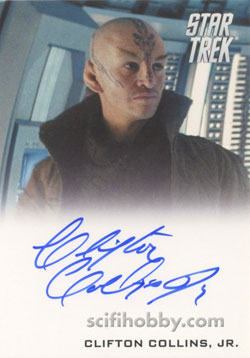 Clifton Collins, Jr. as Ayel Star Trek Movie Autograph card