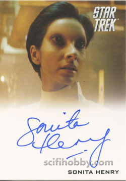 Sonita Henry as Kelvin Doctor Star Trek Movie Autograph card