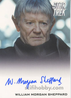 W. Morgan Sheppard as Vulcan Science Minister Star Trek Movie Autograph card