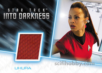 Uhura Star Trek Into Darkness Uniform Relic card