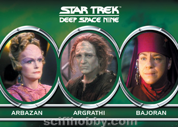 Arbazan/Argrathi/Bajoran/Benzite/Betazoid/Bolian Aliens of Star Trek Deep Space Nine