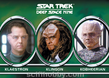 Klaestron/Klingon/Kobheerian/Kobliad/Kressari/Lethean Aliens of Star Trek Deep Space Nine
