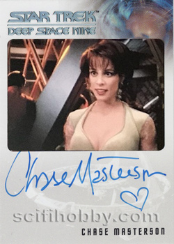 Chase Masterson Exclusive Variation Autograph Card Archive Box Exclusive Card