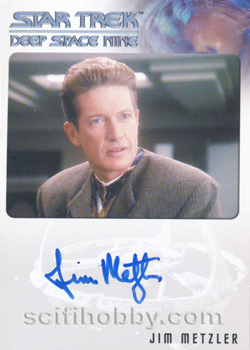 Jim Metzler Exclusive Variation Autograph Card Archive Box Exclusive Card