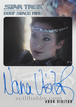 Nana Visitor Exclusive Autograph Card Archive Box Exclusive Card