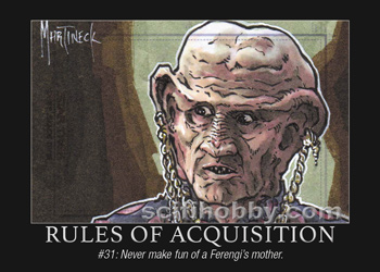 Rule #31 Rules of Acquisition