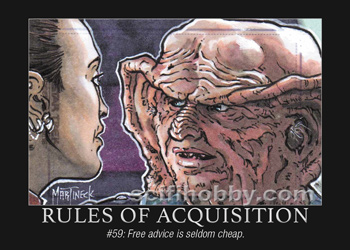 Rule #59 Rules of Acquisition