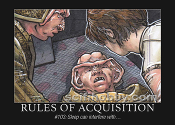 Rule #103 Rules of Acquisition