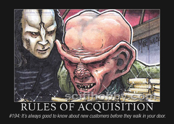 Rule #194 Rules of Acquisition