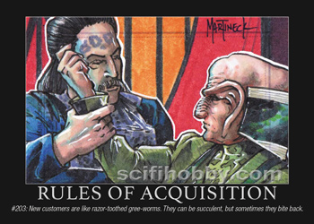 Rule #203 Rules of Acquisition