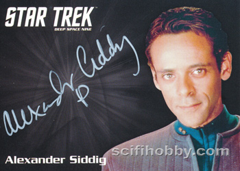 Alexander Siddig as Dr. Julian Bashir Autograph card