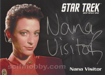 Nana Visitor as Kira Nerys Autograph card