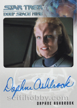 Daphne Ashbrook as Melora Pazlar Autograph card