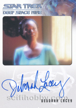 Deborah Lacey as Sarah Sisko Autograph card