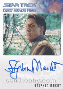 Stephen Macht as General Krim Autograph card