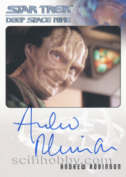 Andrew Robinson as Elim Garak Autograph card