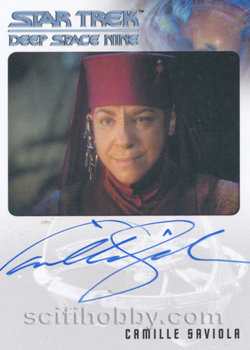 Camille Saviola as Kai Opaka Autograph card