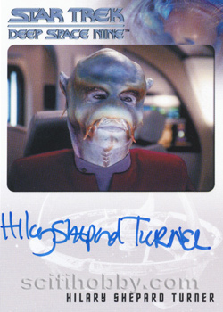 Hilary Shepard as Hoya Autograph card