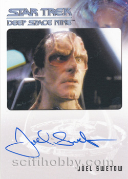 Joel Swetow as Gul Jasad Autograph card