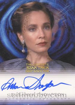 Susanna Thompson as Dr. Lenara Kahn Autograph card