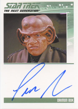 Lee Arenberg as Diamon Bok Autograph card