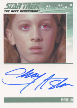 Shay Astar as Isabella Autograph card