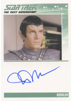 John DeMita as Romulan Autograph card
