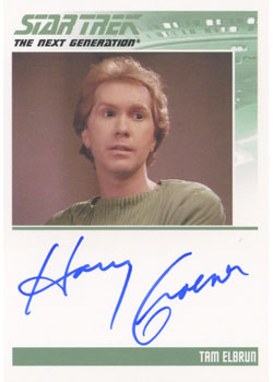 Harry Groener as Tam Elbrun Autograph card