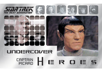 Captain Picard/Romulan in Unification: Parts I and II Undercover Heroes