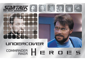 Commander Riker/Malcorian in First Contact Undercover Heroes