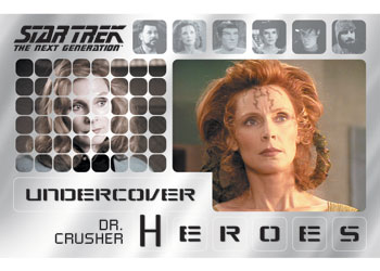 Dr. Crusher/Barkonian in Thine Own Self Undercover Heroes