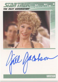 Jill Jacobson as Vanessa Autograph card