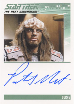 Patrick Massett as Duras Autograph card