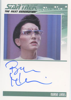 Bebe Neuwirth as Nurse Lanel Autograph card